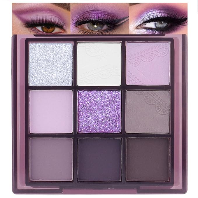 9 Colors Purple Silver White Tan Grape Matte