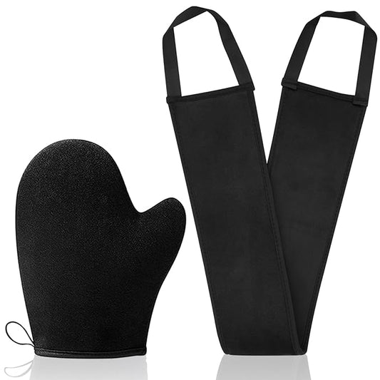 Tanning Mitts Self Tanner Mit - 2 in 1 Self Tanning Mitt Applicator Self Tan Mitt Self Tanner Mitt Applicator, Self Tanner Glove Tanning Glove for Self Tan Mit for Self Tanner Applicator Fake Tan Mitt
