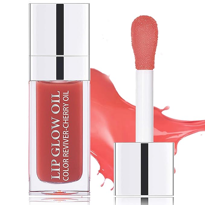 Plumping Lip Oil,Hydrating Lip Glow Oil