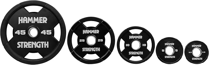 Hammer Strength 10Lb Round Urethane Olympic Plate