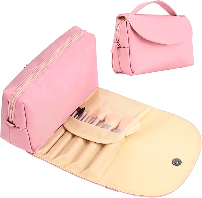 Ofak travel makeup bag with