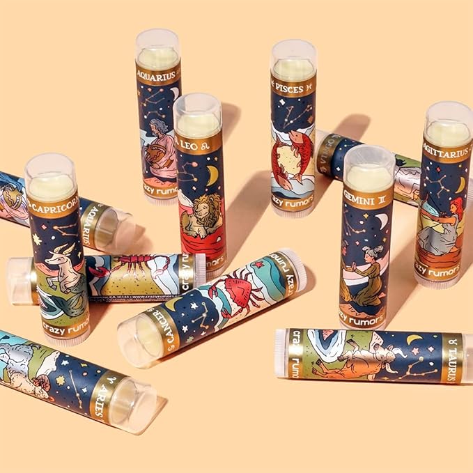Crazy Rumors Lip balm Aquarius Zodiac
