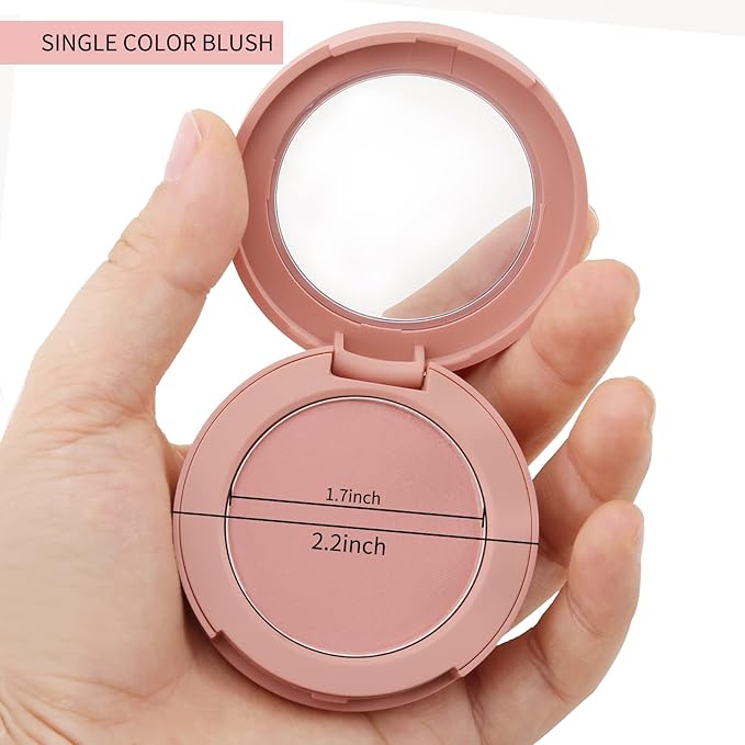 Boobeen Powder Blush, Single Color Blush Face Blush