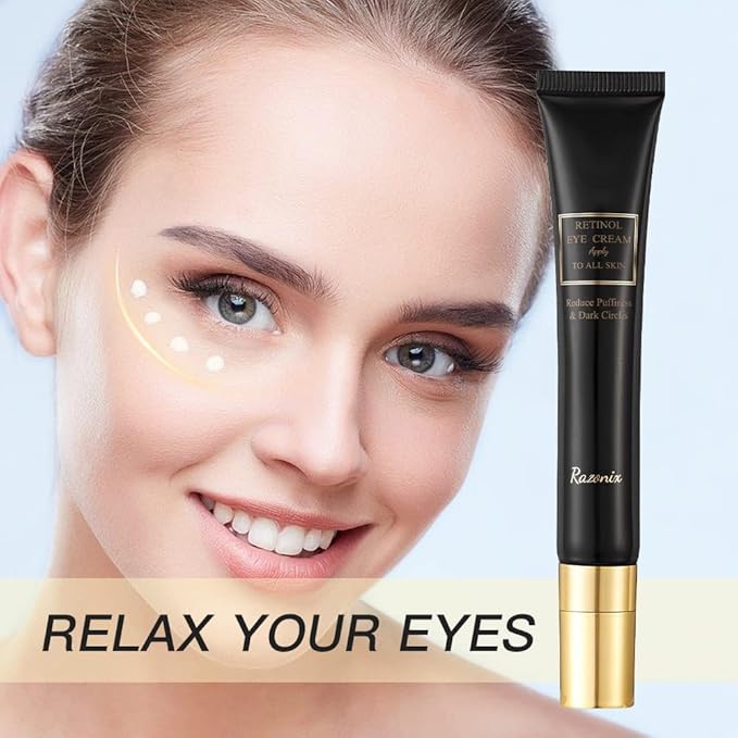 Retinol eye cream for dark