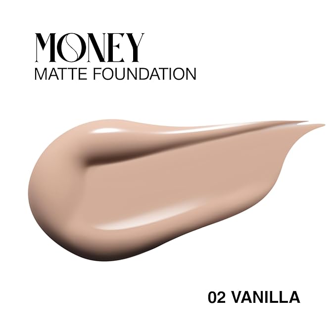 Matte Foundation Money - Long-Lasting Makeup Foundation with