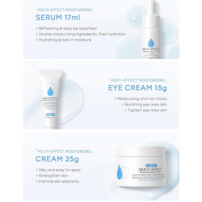 Generic Moisturizer Skin Care Set,5PCS Skincare Set,Long-Lasting