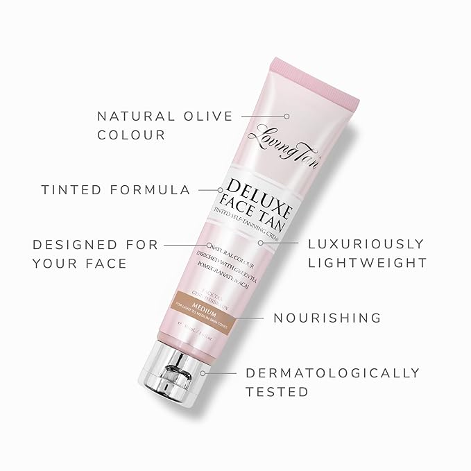 Loving Tan Deluxe Face Tan, Dark
