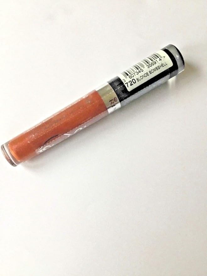 Vinyl Gloss Voluptuously Shiny Lip Gloss by Rimmel London Blond Bombshell 720