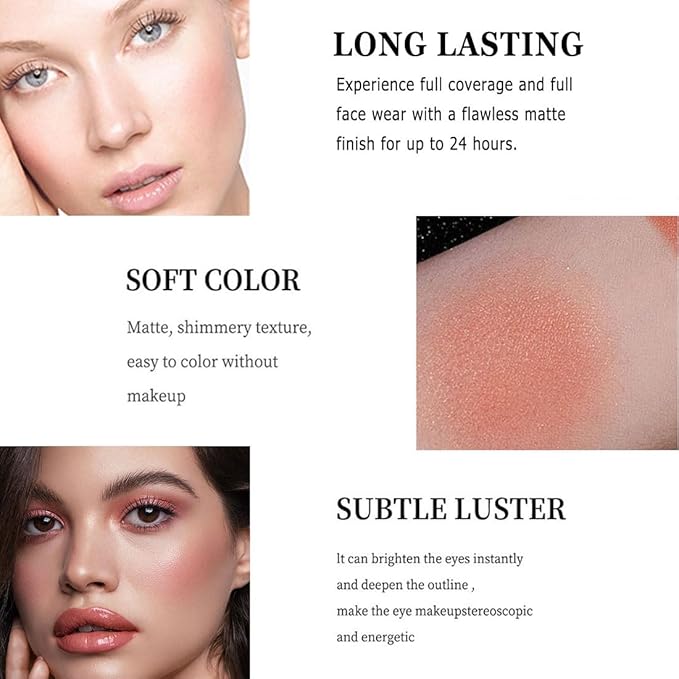 Liquid Blush Makeup, Cream Blush for Cheeks, Waterproof