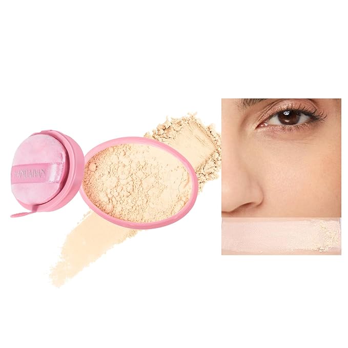 Loose Face Powder Setting Powder Makeup 0. （V03）With Powder Puff 67oz