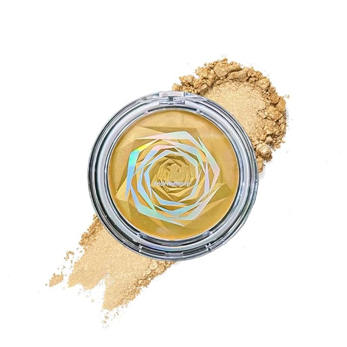 MAEPEOR Face Highlighter Palette 6 Colors Smooth Shimmer (Color 04)