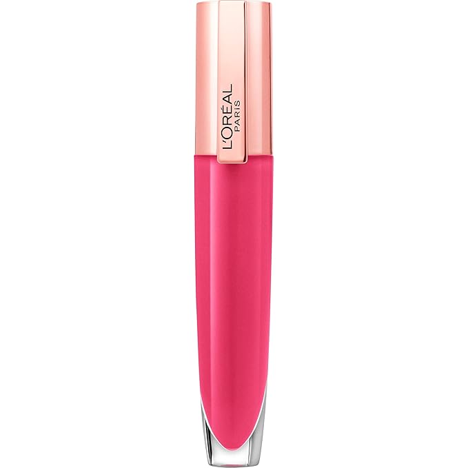 L'Oreal Paris Glow Paradise Hydrating Tinted Lip Balm-in-Gloss with Pomegranate Extract & Hyaluronic Acid, Ultra-Gentle, Non-Sticky Formula, Sublime Magenta, 0.23 fl oz