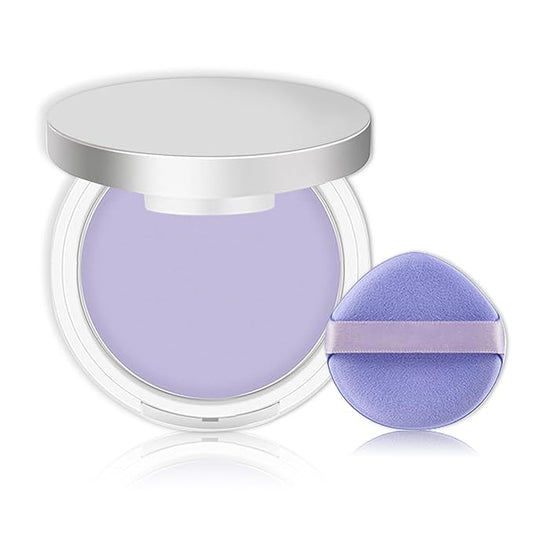 AIUEO Lavender Matte Setting Powder Sunscreen Powder Oil De Maquillaje