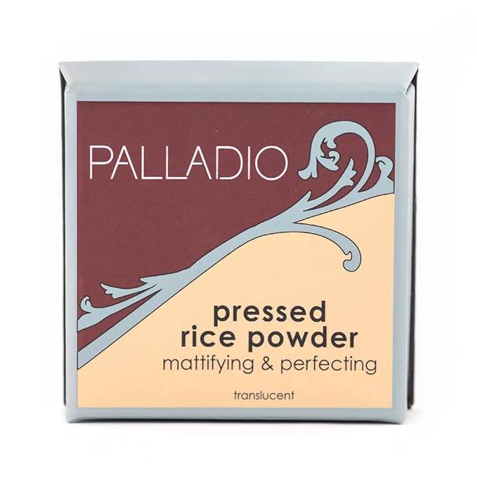 Palladio, Pressed Rice Powder, Natural, 0.26 Ounce