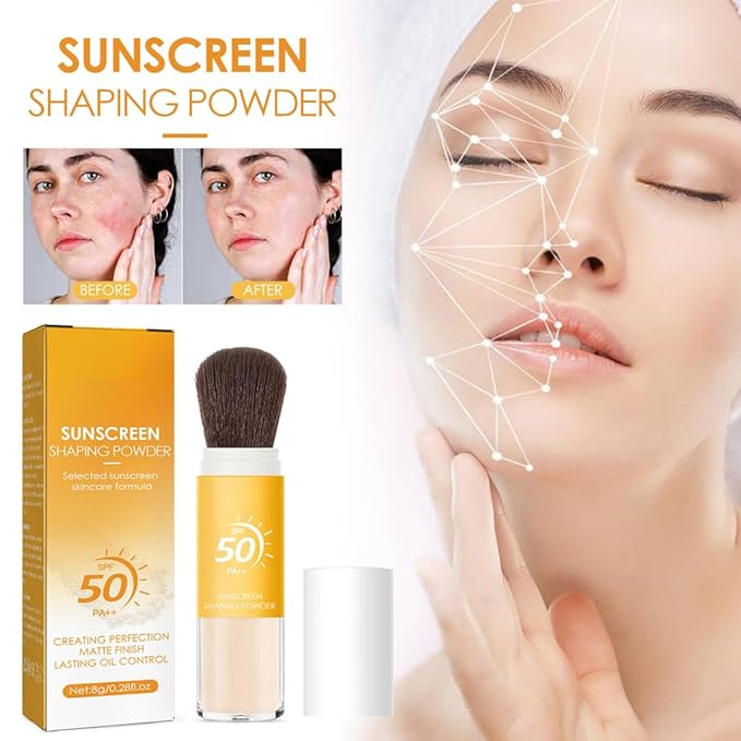 Mineral Sunscreen Setting Powder, Face Powder, Translucent Oil Face