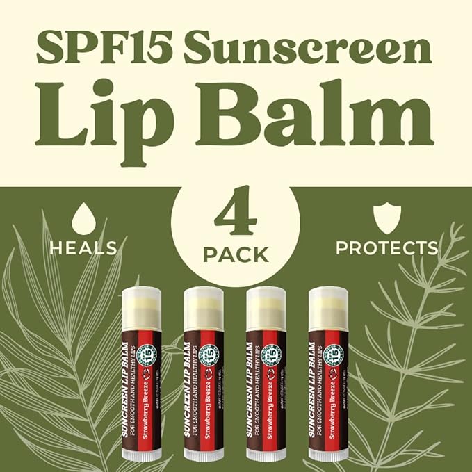 SPF Lip Balm 4-Pack by Earth's
