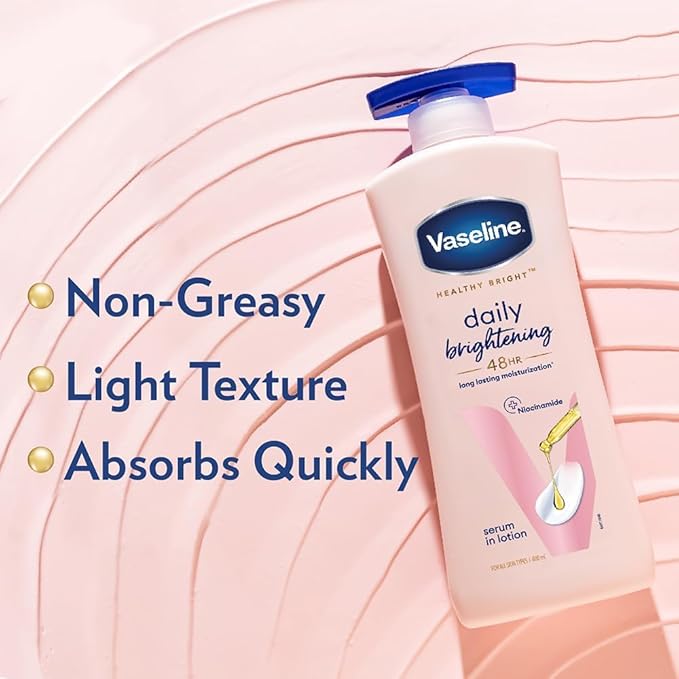 Vaseline Healthy Daily Lotion | With Vitamin b3 Triple Sunscreens | Body Lotion | 400ml (13.52 Fl Oz)