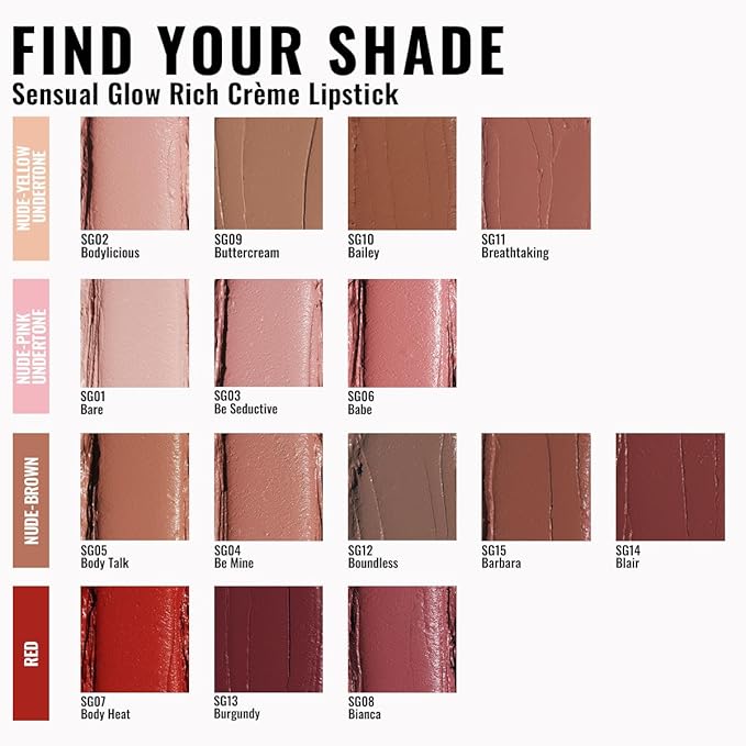 Oulac Nude Lipsticks for Women, Peach Matte Lip Stick, Full Coverage Lip Color, Satin Matte Finish, Cream Texture, Hydrating, Infused with Hyaluronic Acid, Vegan & Clean Beauty 4g SG02 Bodylicious