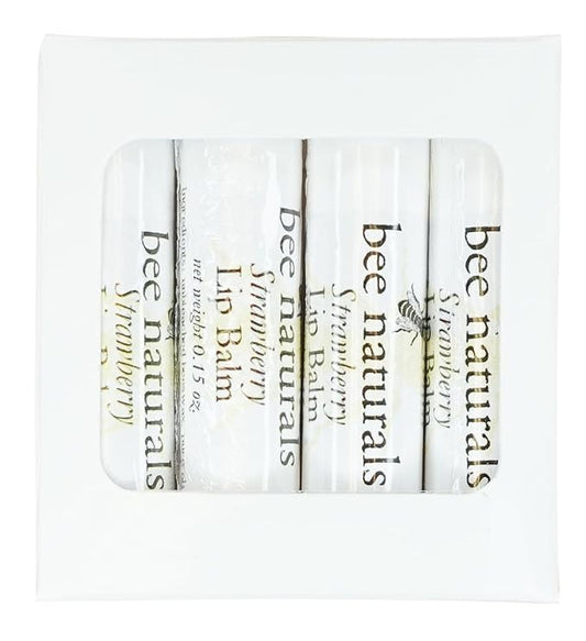 Bee Naturals Strawberry Lip Balm -