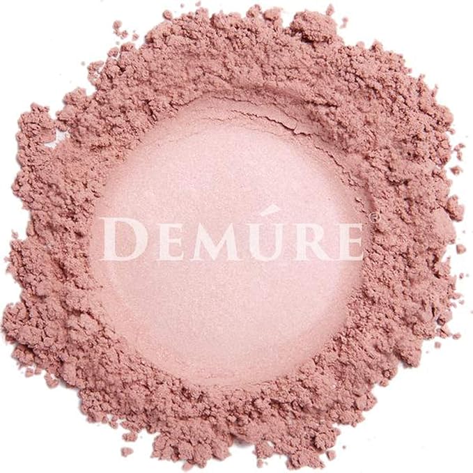 Demure Mineral Blush Makeup (Hint of Pink), Loose By Demure