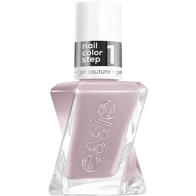 essie gel couture, Long-Lasting Nail Polish, 8-free Vegan, Fashion Freedom, Gray, Tassel Free, 0.46 fl oz