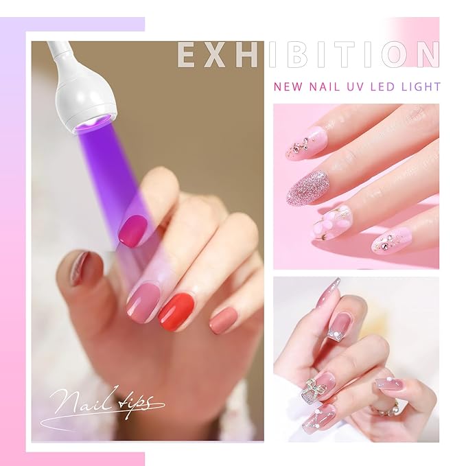 UV Nail Lamp, White, Metal,