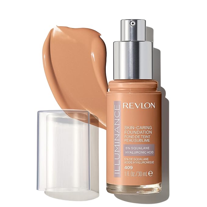 Revlon Illuminance Skin-Caring Liquid Foundation, Hyaluronic Acid, Hydrating of 1)