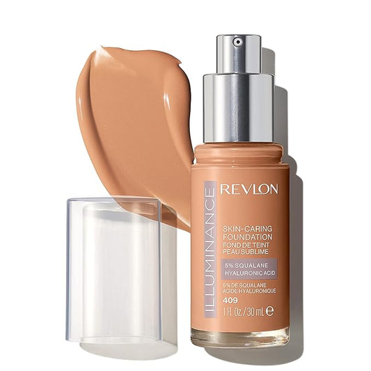 Revlon Illuminance Skin-Caring Liquid Foundation, Hyaluronic Acid, Hydrating of 1)