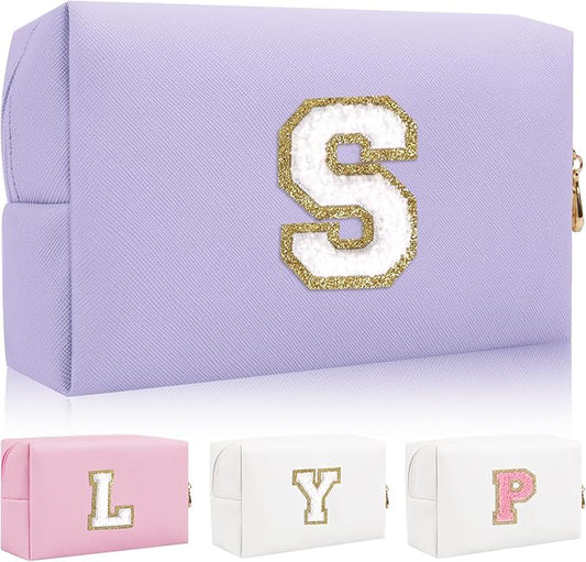Personalized initial letter patch makeup