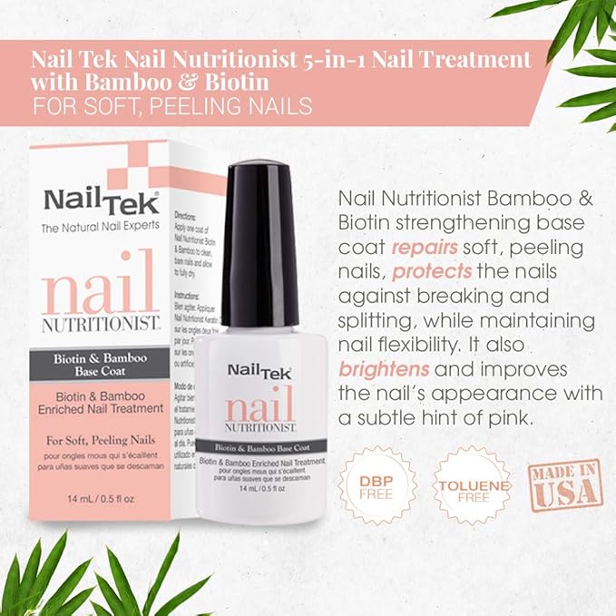 Nail Tek Nail Nutritionist, Bamboo