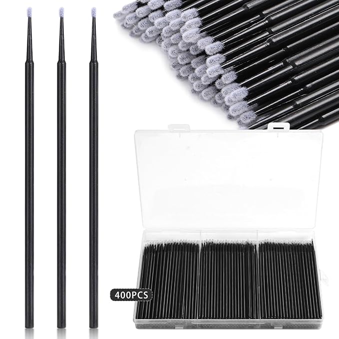 400 pcs micro applicator brushes,jassins