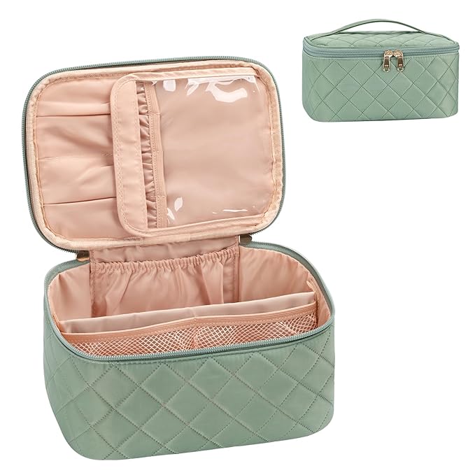 Ocheal makeup bag, portable cosmetic