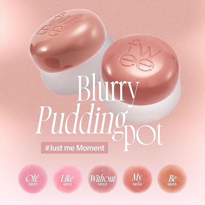 Lip&Cheek Blurry Pudding Pot | Just me Moment Finish | 5g