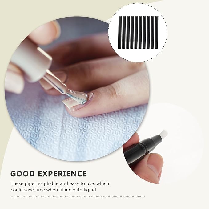 FRCOLOR Empty Nail Oil Pen with Brush Tip 3ml