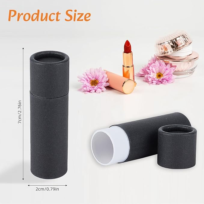 NICENEEDED 15 Pcs Paperboard Lip Balm