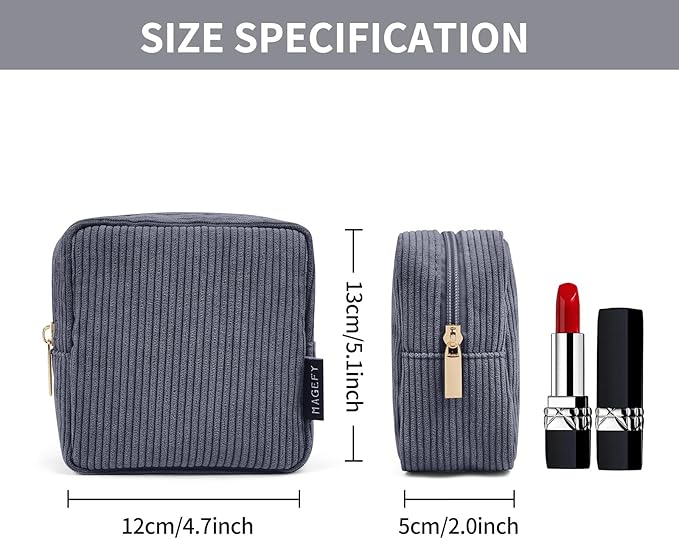 Magefy small makeup bag mini
