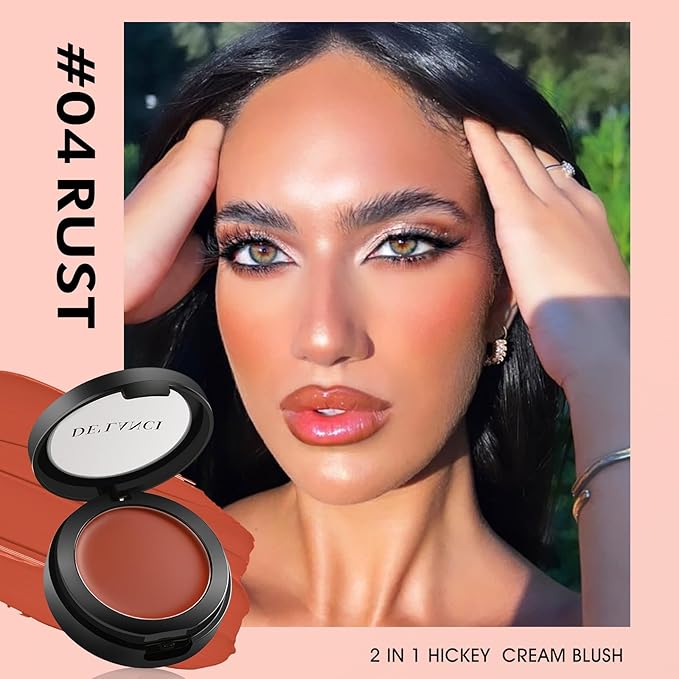 DE'LANCI 2 In 1 Cream Blush for Cheeks Lips