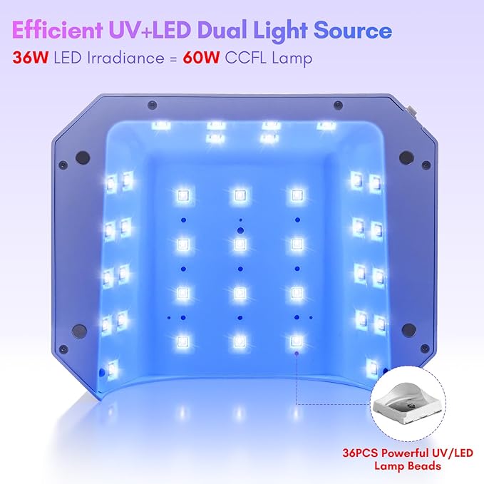 Makartt UV LED Nail Lamp,