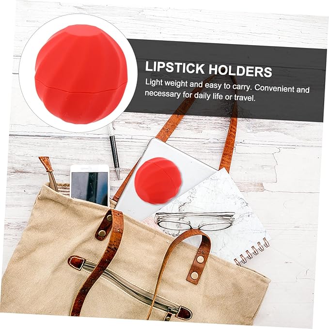 10pcs Box Spherical Lipstick Case Bulk