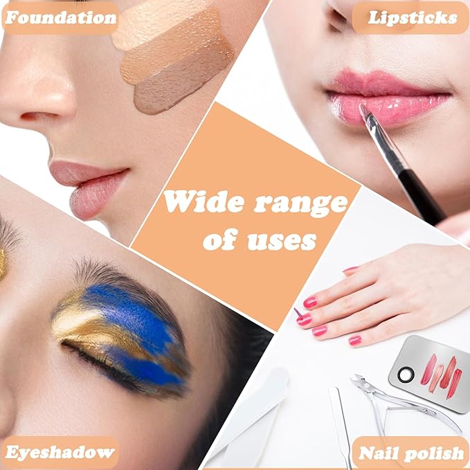 3 Pcs Makeup Foundation Spatula Spoon Tool Set,