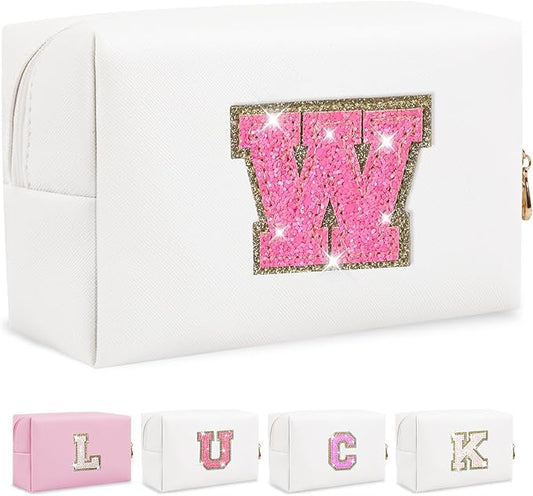 Personalized initial letter patch makeup