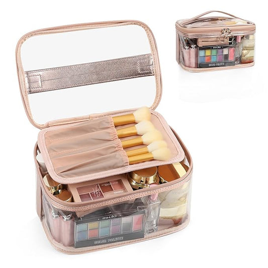Ocheal clear makeup bags,portable cosmetic