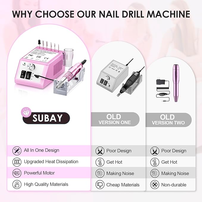 Subay 30000rpm professional nail drill