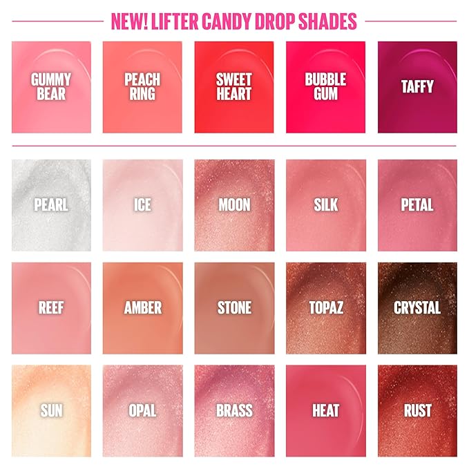 Maybelline Lifter Gloss, Hydrating Lip Gloss with Hyaluronic Acid, High Shine for Plumper Looking Lips, Gold, Warm Neutral, 0.18 Ounce