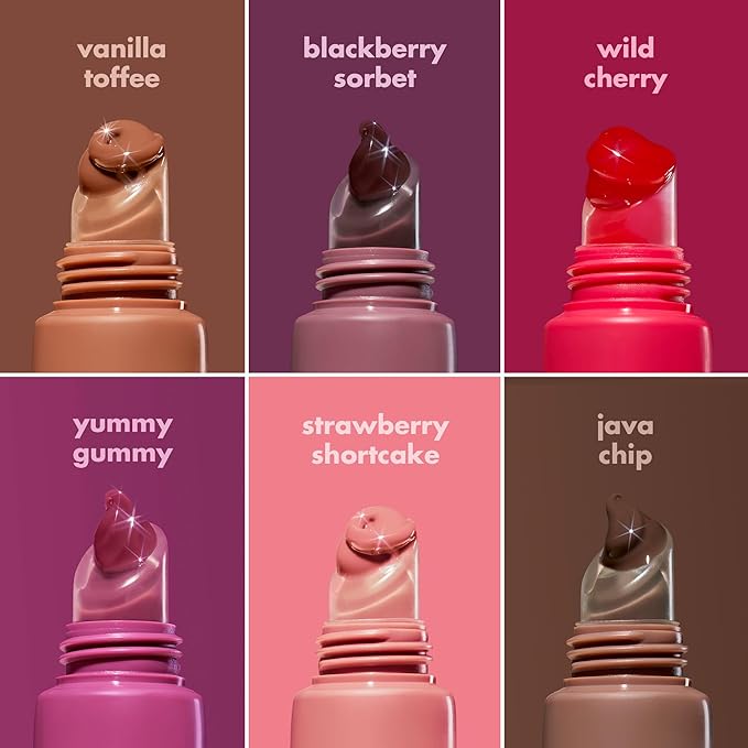 e.l.f. Glow Reviver Melting Lip Balm, Hydrating Tinted Lip Balm For A Glossy Finish & Soft, Supple Lips, Vegan & Cruelty-Free, Yummy Gummy