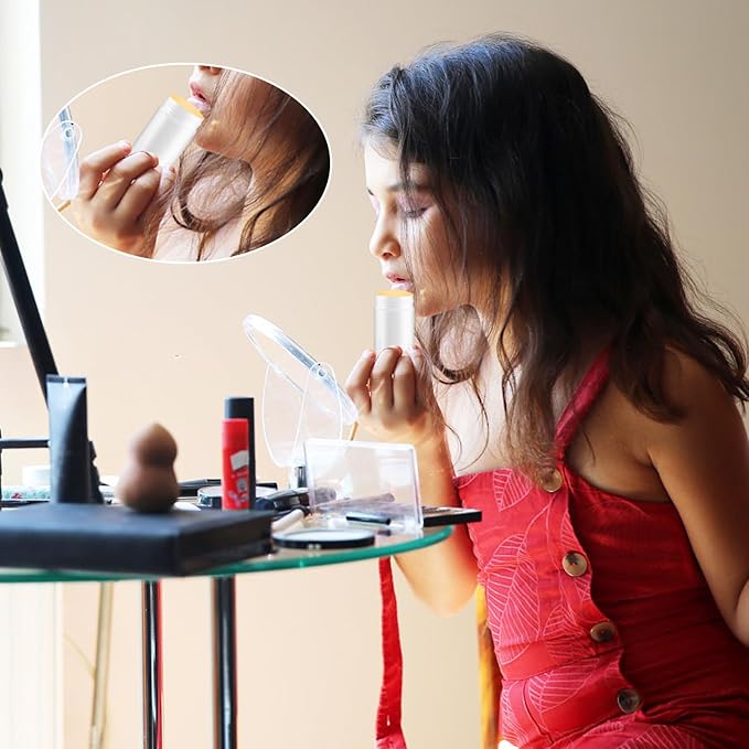 12 Pieces 15g White Plastic Deodorant Tubes,Lipstick