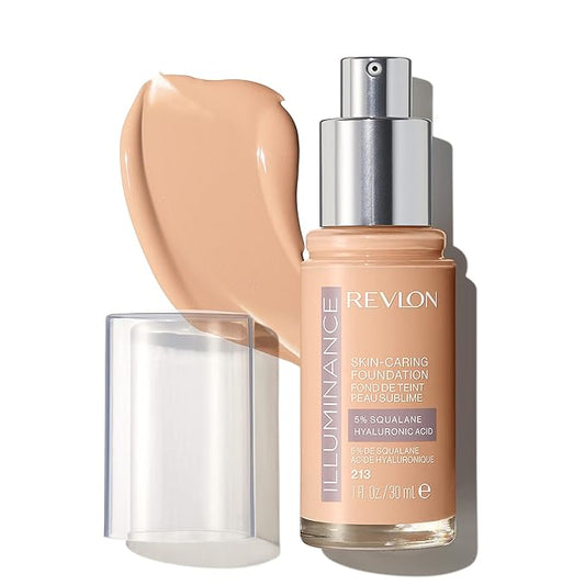 Revlon Illuminance Skin-Caring Liquid Foundation, Hyaluronic Acid, Hydrating of 1)