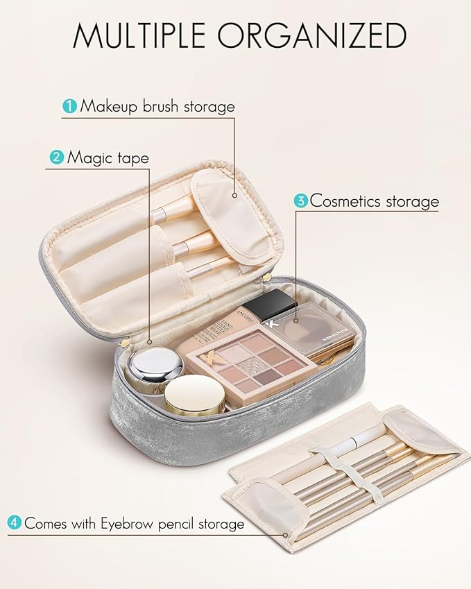 Vlando travel makeup bag small