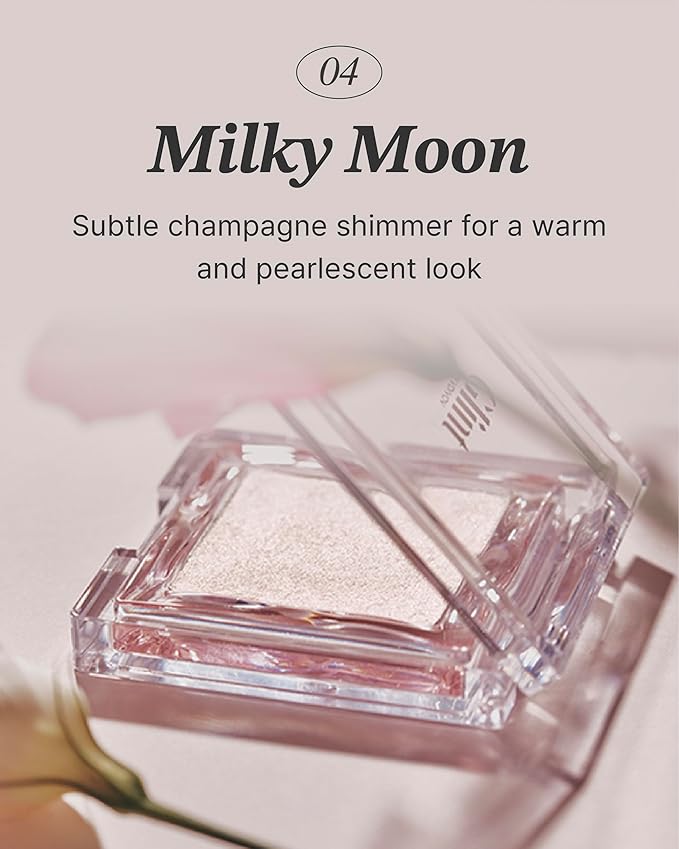 Glint Dewy Highlighter (Milky Moon, 0.17oz) - Luminous 0.17oz