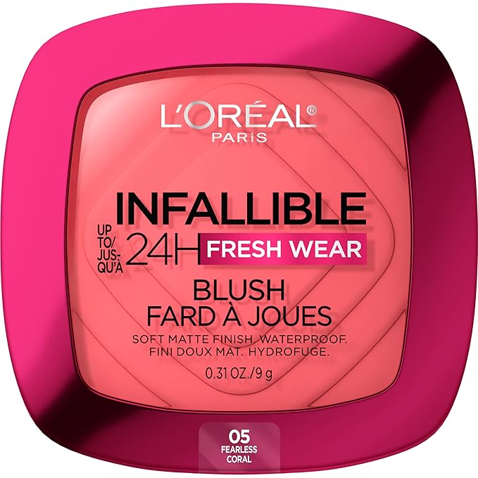 L'Oreal Paris Infallible Up to 24H Fresh Wear Coral 05, 0.31 Oz